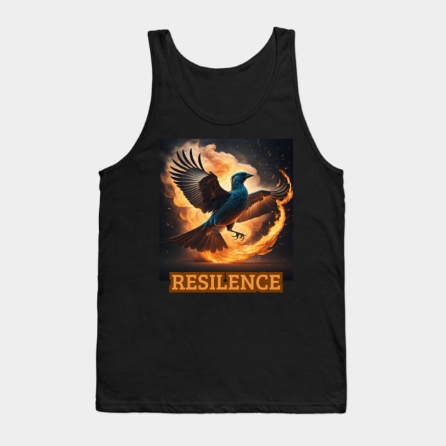 Resilence Phoenix Tank Top by Skandynavia Cora